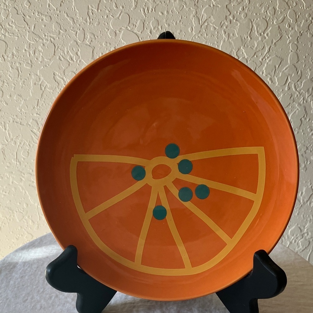 tag: Orange Ceramic Plate